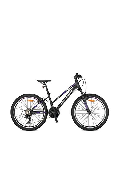 Kron XC 75 Lady 24 Jant 21 Vites Alüminyum Gövde Çocuk Dağ Bisikleti Siyah Mor