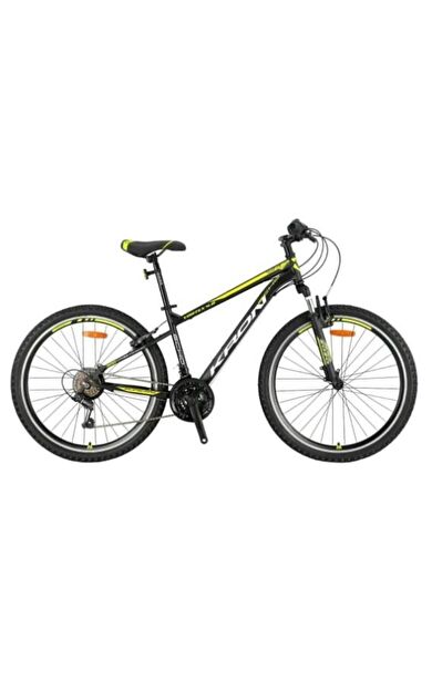 Kron VORTEX 4.0 24 Jant 21 Vites Mekanik Disk Çelik Çocuk Bisikleti Siyah Sarı Vitesli Bisiklet