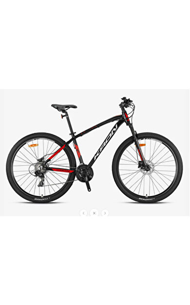 Kron XC100 HD 29 JANT 19cm KADRO SİYAH-KIRMIZI BİSİKLET