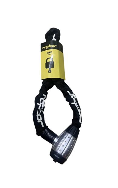 Kron Raptor Bisiklet Anahtarlı Zincir Kilit 90cm - 6mm Kalınlık