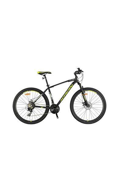 Kron XC 75 - 29" MTB - 19' - 21 Vites - M.DISC. - Mat Siyah-Neon Sarı\Bej #KRN25-078