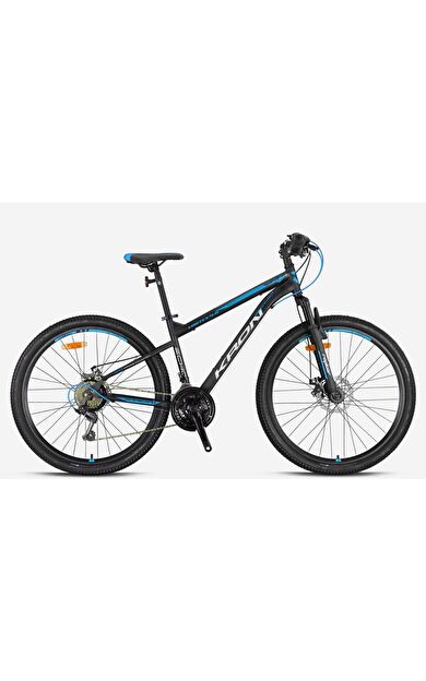 Kron VORTEX 4.0 26 Jant 21 Vites Mekanik Disk Çelik Dağ Bisikleti Siyah Mavi Vitesli Bisiklet