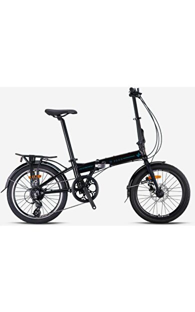 Kron Fd 3000 Katlanır Bisiklet 20 Jant 8 Vites Hidrolik Disk Fren Siyah