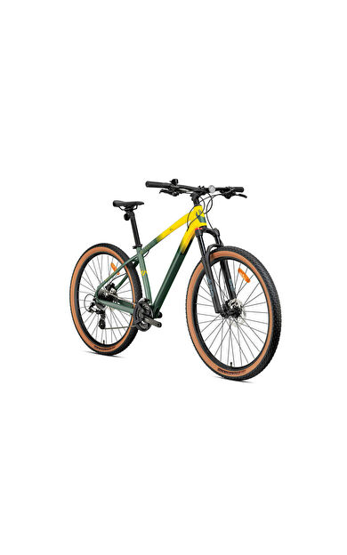 Kron XC 150 - 29 MTB - 17' - 24 Vites - H.Disc - Mat Yeşil/Sarı-Füme-Sarı