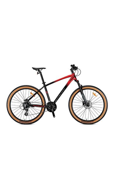 Kron XC150 29 Jant Hidrolik Disk MTB Dağ Bisikleti 24 Vites Amber Yanak Lastik Siyah Kırmızı Füme
