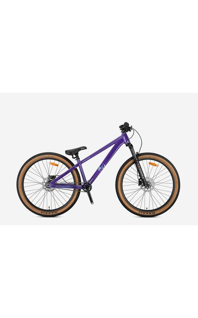 Kron Jumper Dirty Jump 26" Jant Single Speed Freeride Dirt Jump Akrobasi Bisikleti Mor