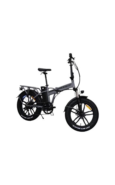 Kron Elektron Zuma 20 Jant Katlanabilir 36 Volt 350 Watt Elektrikli Bisiklet Nardo Gri