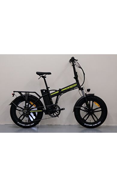 Kron Zuma 20 Jant Katlanabilir 36 Volt 350 Watt MD Elektrikli Bisiklet Neon Sarı
