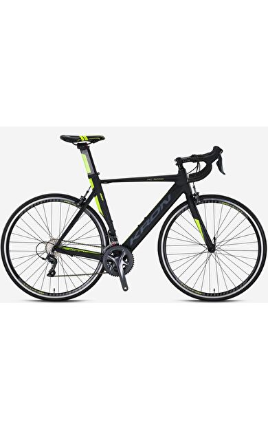 Kron RC 2000 28" Jant Yol Bisikleti 56' Kadro 16 Vites Kaliper Fren Mat Siyah Neon Sarı