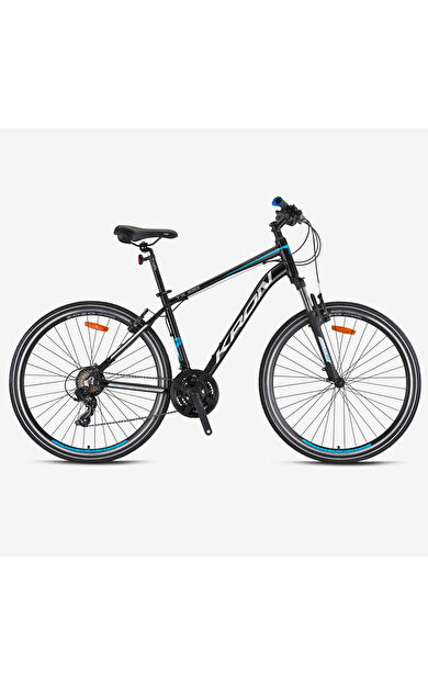KRON TX 100 28 JANT TreKking - 20' - 21 Vites - H.DISC - Mat Siyah-Gri/Mavi