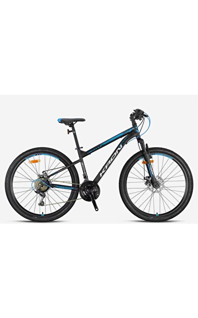 Kron VORTEX 4.0 26 Jant 21 Vites Mekanik Disk Çelik Dağ Bisikleti Siyah Mavi Vitesli Bisiklet