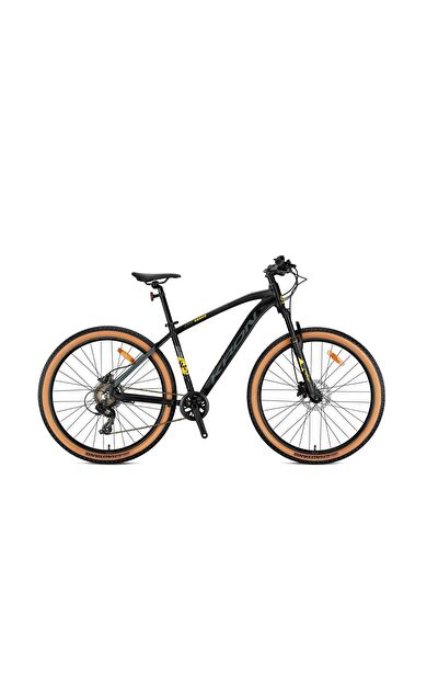 Kron XC 100 24 Jant Hidrolik Disk Amber Yanak Lastikli 8 Vites Çocuk Dağ Bisikleti Siyah Sarı