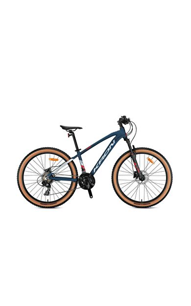 Kron XC 100 26 Jant Hidrolik Disk 21 Vites Alüminyum Gövde Amber Yanak Dağ Bisikleti Lacivert Gri