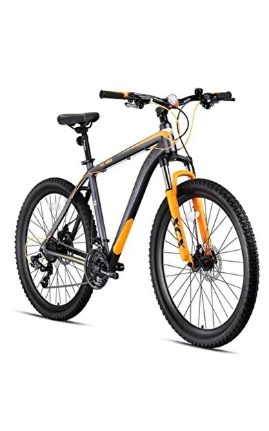 Kron XC 100 29 Jant Mekanik Disk 21 Vites Alüminyum Gövde Kelebek Vites Dağ Bisikleti Gri Turuncu