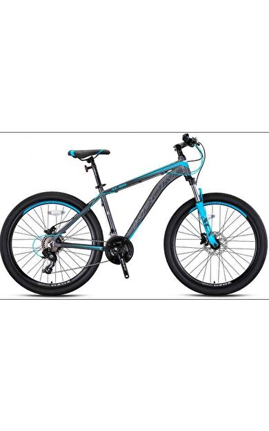 Kron XC 100 29 Jant Mekanik Disk 21 Vites Alüminyum Gövde Kelebek Vites Dağ Bisikleti Siyah Turkuaz