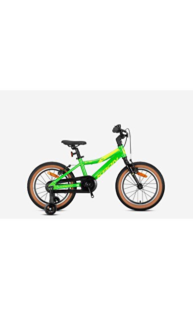 Kron XC 50 20 Jant V-Fren Alüminyum Kadro Denge Tekerlekli  Çocuk Bisikleti  Parlak Yeşil-Sarı