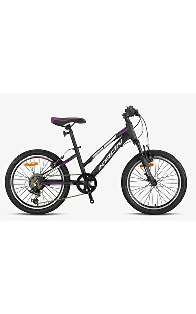 Kron XC 75 Lady 20 Jant 7 Vites Alüminyum Gövde Çocuk Dağ Bisikleti Siyah Gri Mor