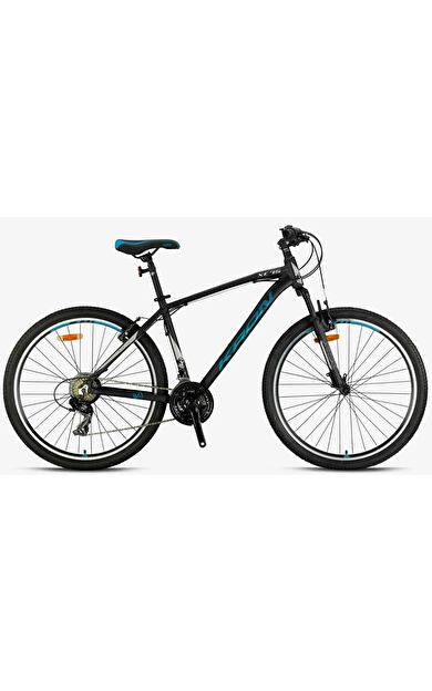 Kron XC 75 26" Jant 14 Kadro 21 Vites V Fren Dağ Bisikleti Mat Siyah Turkuaz Bej