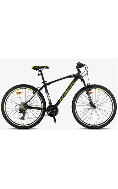 Kron XC 75 26" Jant 14 Kadro 21 Vites V Fren Dağ Bisikleti Mat Siyah Neon Sarı