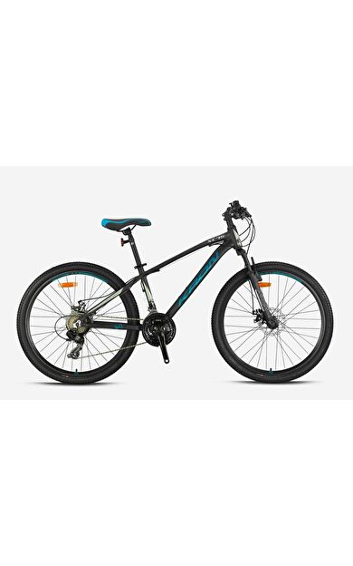 Kron XC 75 26" Jant Mekanik Disk 21 Vites MD Dağ Bisikleti Mat Siyah Mavi Kron 26 jant dağ bisikleti