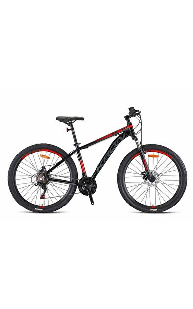 Kron Xc 75 29 Jant Alüminyum Kadro Mekanik Disk Fren Kelebek 21 Vites Dağ Bisikleti Siyah Kırmızı