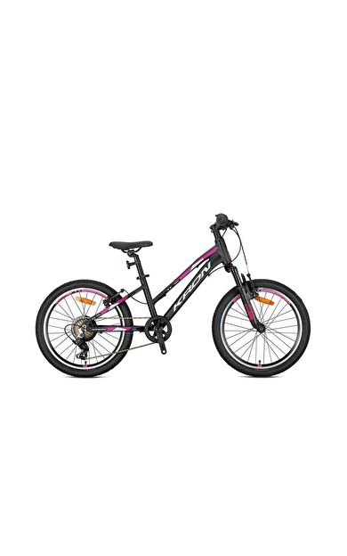 Kron XC 75 Lady 20 Jant 7 Vites Alüminyum Gövde Çocuk Dağ Bisikleti Siyah Gri Pembe