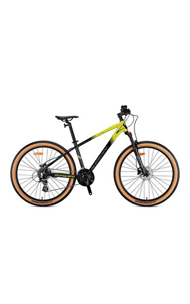 Kron XC150 29 Jant Hidrolik Disk MTB Dağ Bisikleti 24 Vites Amber Yanak Lastik Siyah Elektrik Sarı