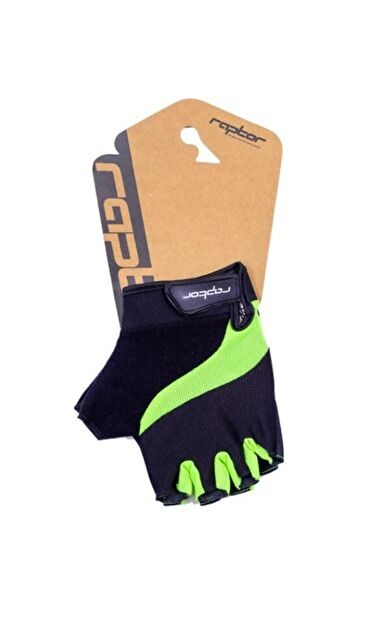 Raptor XC Sport Eldiven Kısa ParmakBisiklet Eldiveni MTB Yarım Parmak Eldiven XL Beden Yeşil