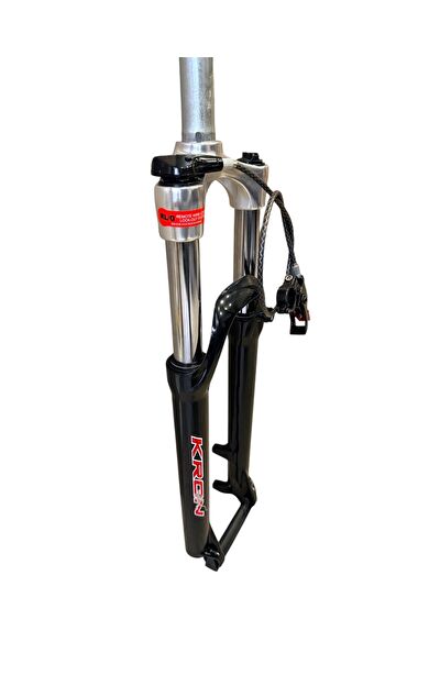 ZOOM R/LO 26" Jant Gidondan Kilitlenebilir Bisiklet Maşası 1-1/8 QR Maşa Disk Fren Uyumlu Siyah