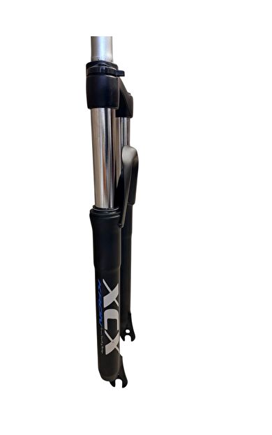 KRON XCX M/LO 26" Jant Kilitlenebilir Bisiklet Maşası 1-1/8 QR Maşa Disk Fren Uyumlu Siyah Mavi