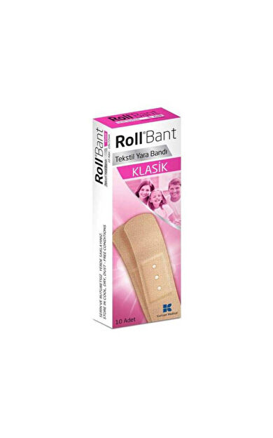 Roll Bant Klasik Yara Bandı 10 Adet