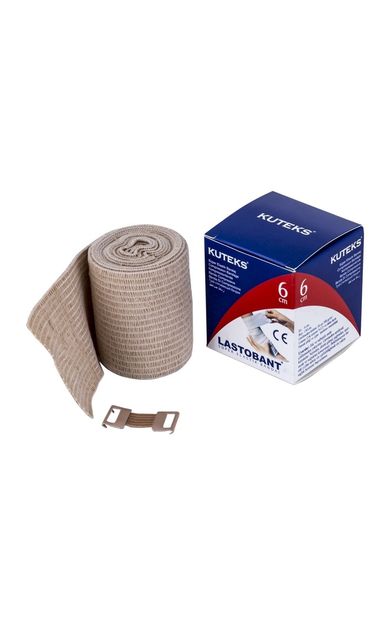 Kuteks Lastobant Elastik Bandaj TEN Rengi 6cm x 1.5 Metre
