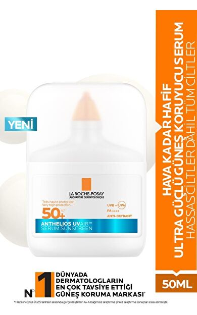La Roche Posay Anthelios Uvair Serum Sunscreen 50 Ml-SKT: 01/2029