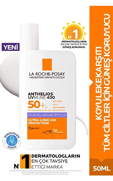La Roche Posay Anthelios Uvmune400 SPF50+ Anti Dark Spots 50 Ml - SKT:02/2029