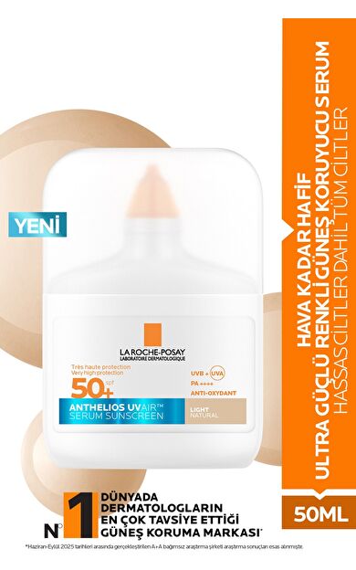 La Roche Posay Anthelios UV Air Tinted Sun Serum SPF50+ 50 ml