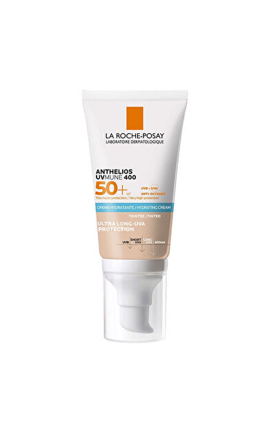 La Roche Posay Anthelios UVmune SPF+50 Hassas Ciltler İçin Yüksek Korumalı Renkli Yüz Güneş Kremi 50 ml