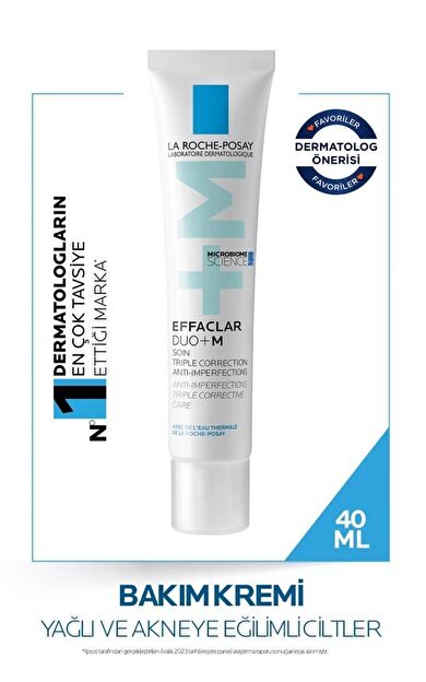 La Roche Posay Effaclar Duo(+) M Krem 40 Ml - SKT:08/2028