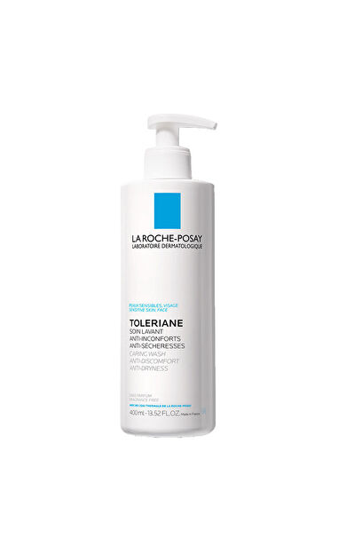 La Roche Posay Toleriane Caring Wash Kuru Ve Hassas Ciltler İçin Yüz Temizleme Jeli 400 ml