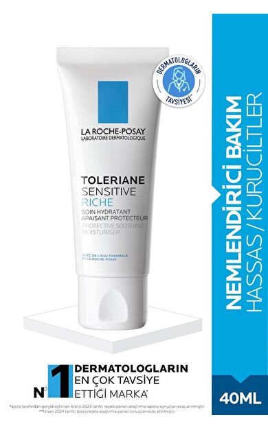 La Roche Posay Toleriane Sensitive Riche 40 ML- SKT: 03/2029