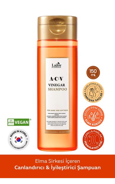 Saç Parlaklaştıran Sirke Özlü Şampuan Acv Vinegar Shampoo 150ml