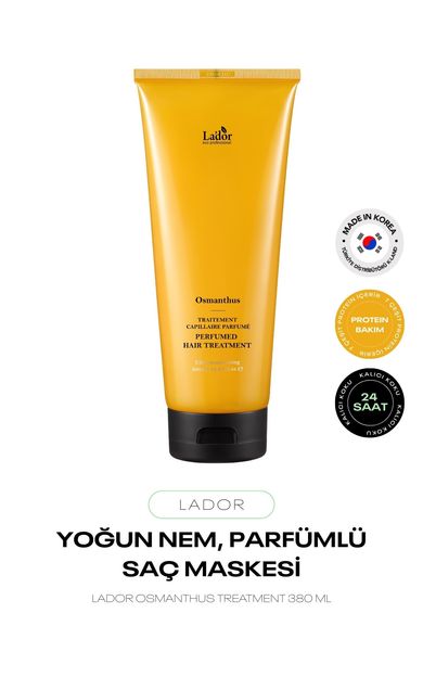 Parfümlü Yoğun Saç Bakım Maskesi LADOR Perfumed Hair Treatment Osmanthus 380 ml