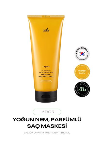 Parfümlü Yoğun Saç Bakım Maskesi LADOR Perfumed Hair Treatment LA PITTA 380 ml