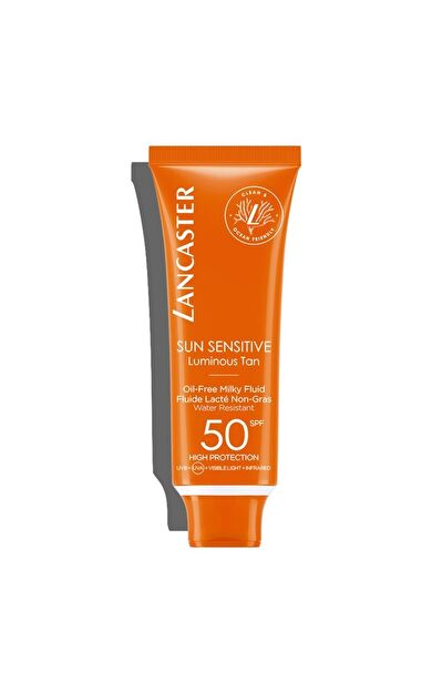 Lancaster Sun Sensitive Oil Free Milky Fluid SPF50 Güneş Koruyucu Süt 50 ml