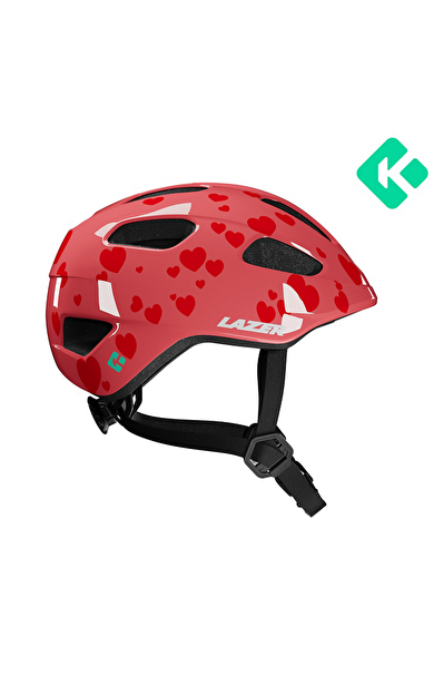 Lazer Nutz 2.0 Kineticore Çocuk Bisiklet Kaskı Little Hearts +GR Turnfit BLC2547893442