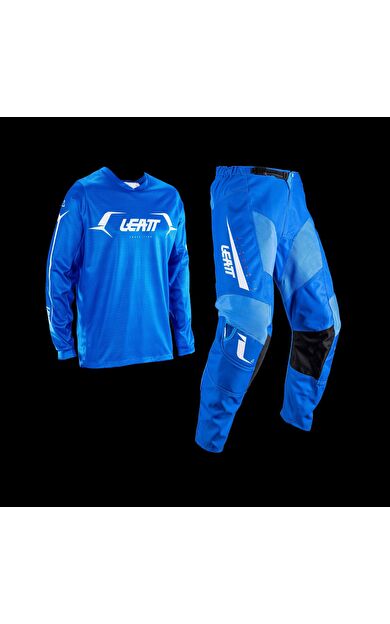 Leatt 3.5 Mavi Motosiklet Jersey Pantolon Takımı