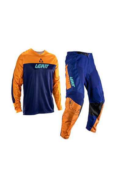 Leatt 3.5 Turuncu Motosiklet Jersey Pantolon Takımı