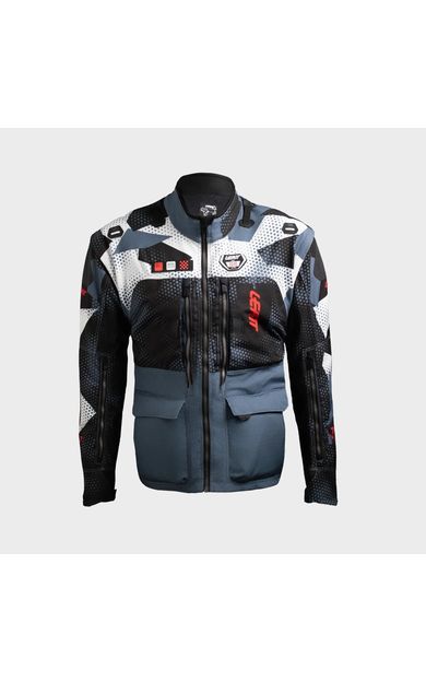 Leatt 5.5 Enduro Mont Kamuflaj Gri