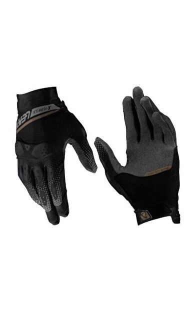 Leatt Adv 5.5 X-Flow Kısa Siyah Motosiklet Eldiveni