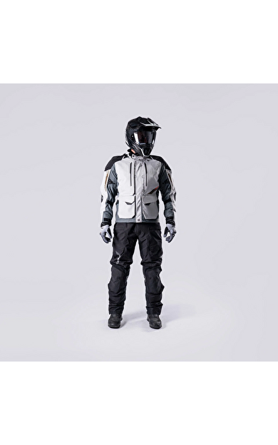 Leatt ADV Dri-Tour 5.5 Gri Motosiklet Montu ve Pantolonu