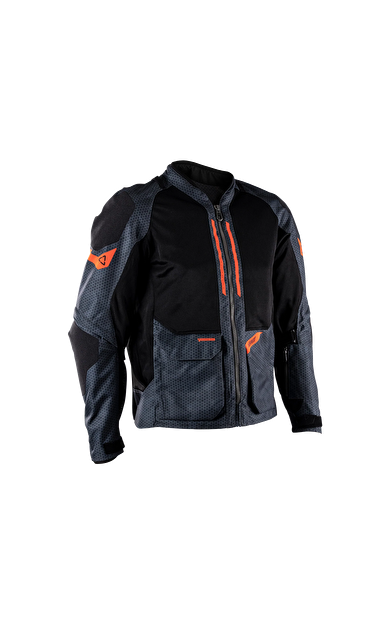 Leatt Adv Flow-Tour 4.5 Gri Motosiklet Montu